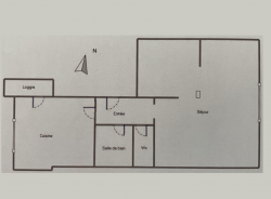 BREST : agréable appartement T1 bis de 39m² 
